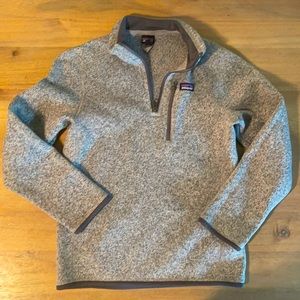 Patagonia fleece pullover Size youth large